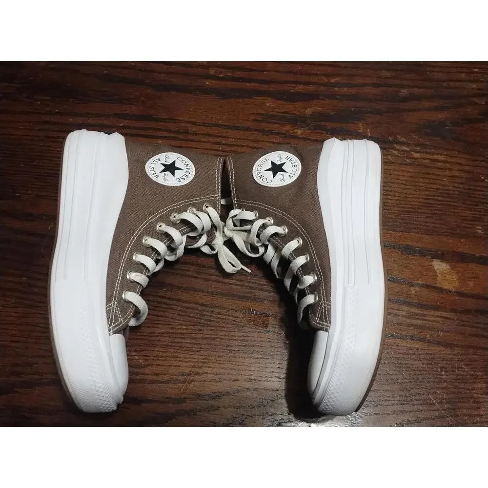Converse Chuck Taylor All Star Move Platform High (Brown) - Women’s size 7.5 - Picture 2 of 5